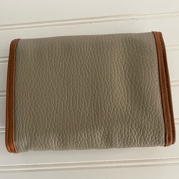 Vintage Nikki Nonno Set of 2 Clutch Handbag Black and Tan Pebble Leather Purse - Picture 6 of 11